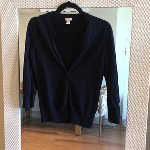 J. Crew Navy Clare Cardigan
